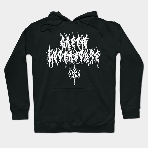 Blackened Sad Punk Hoodie by Green Interstate